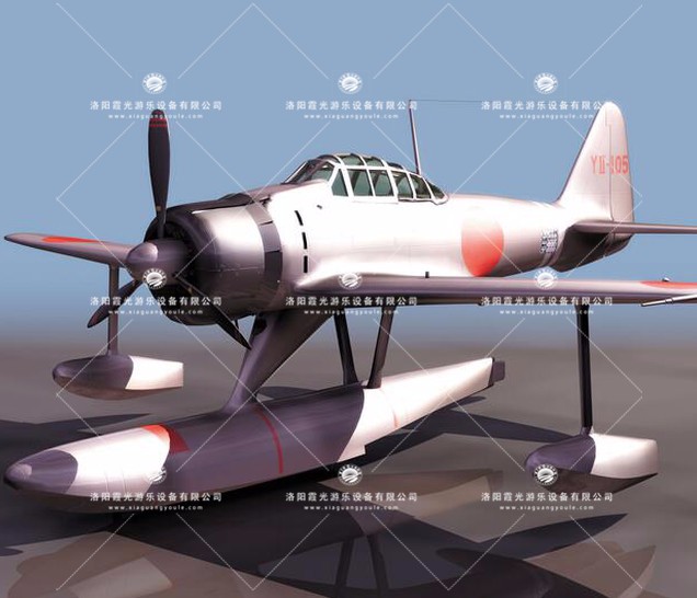 涧西3D模型飞机