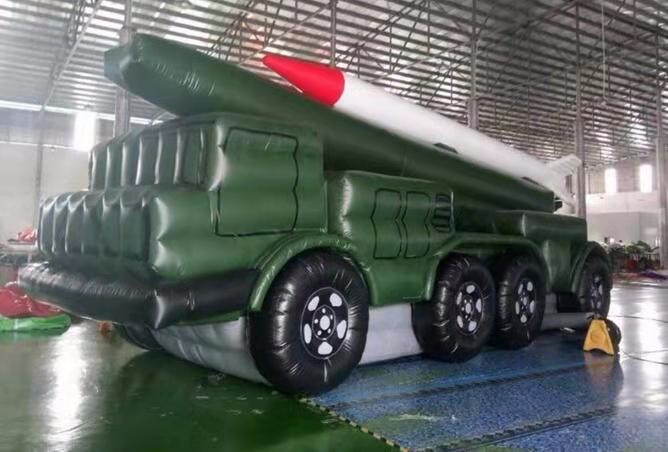 涧西迷彩导弹车